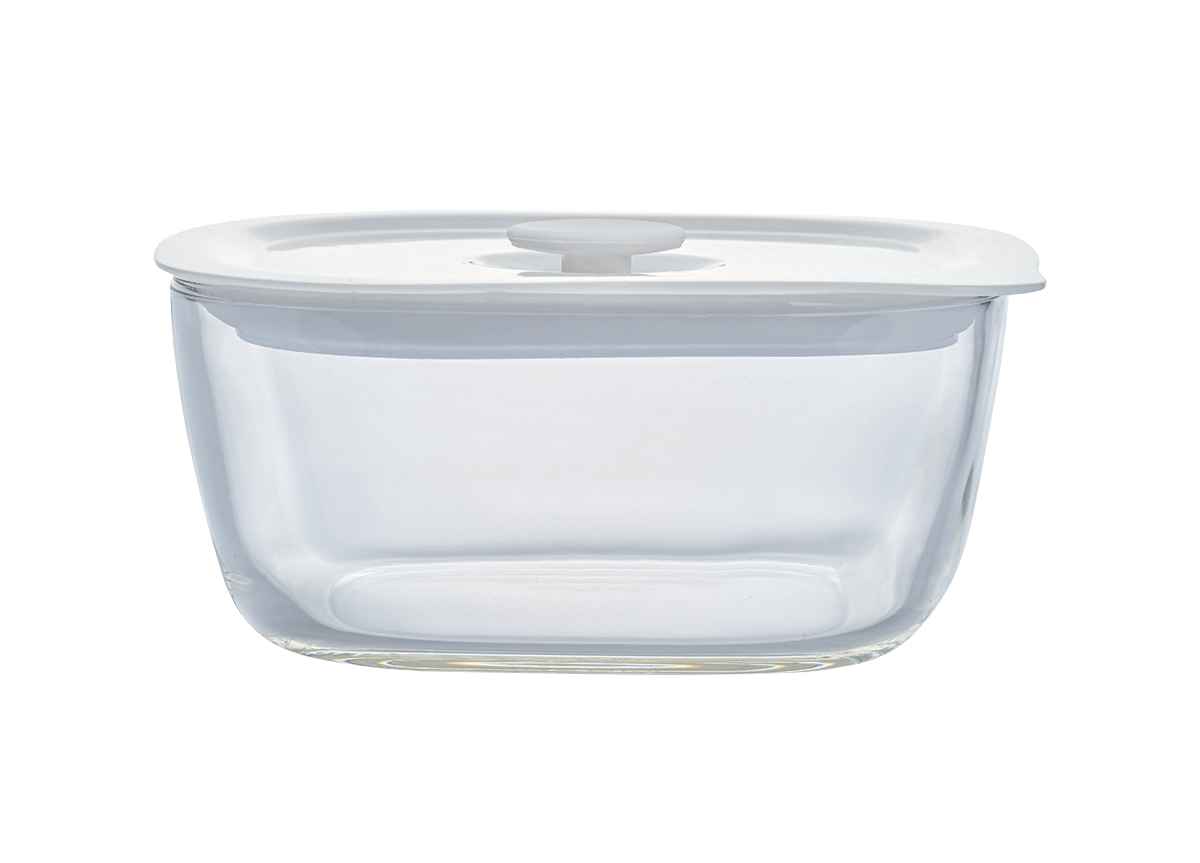 ハリオ 保存容器 600ml 耐熱ガラス製密閉保存容器 角型 ( HARIO 耐熱ガラス 密閉 ガラス 電子レンジ対応 食洗機対応 オーブン対応 日本製 耐熱容器 保存 容器 食品保存 ガラス容器 キャニスター ガラス保存容器 0.6L )