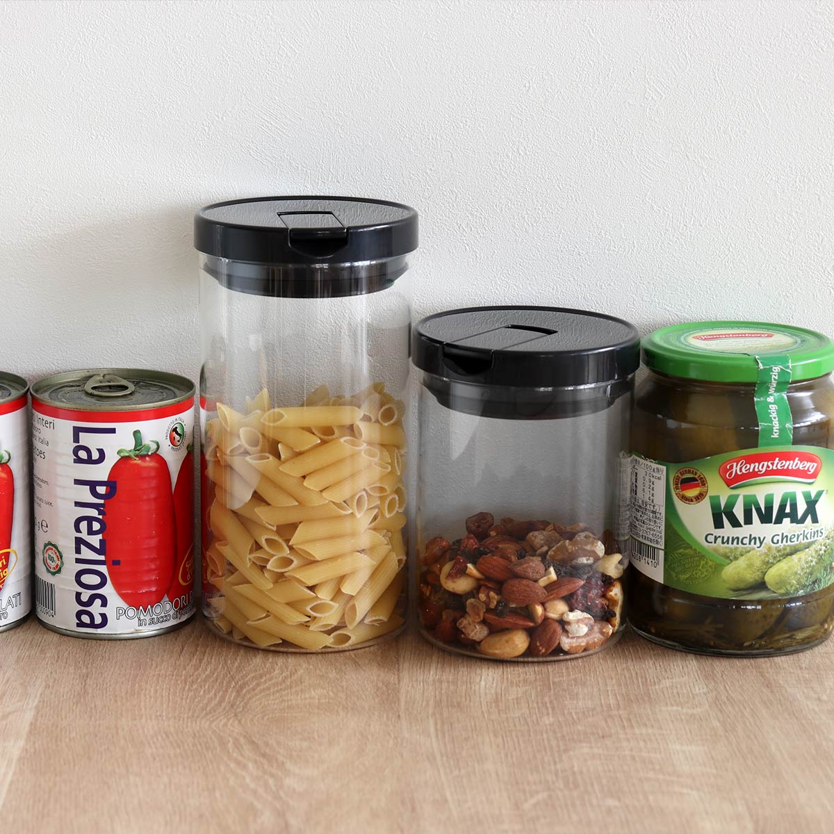 ハリオ 保存容器 800ml 珈琲キャニスター M ( HARIO 耐熱ガラス ガラス 密閉 食洗機対応 キャニスター 保存 容器 ガラス容器 ガラスびん ガラス瓶 密閉容器 ガラス保存容器 ガラス製 珈琲 コーヒー )