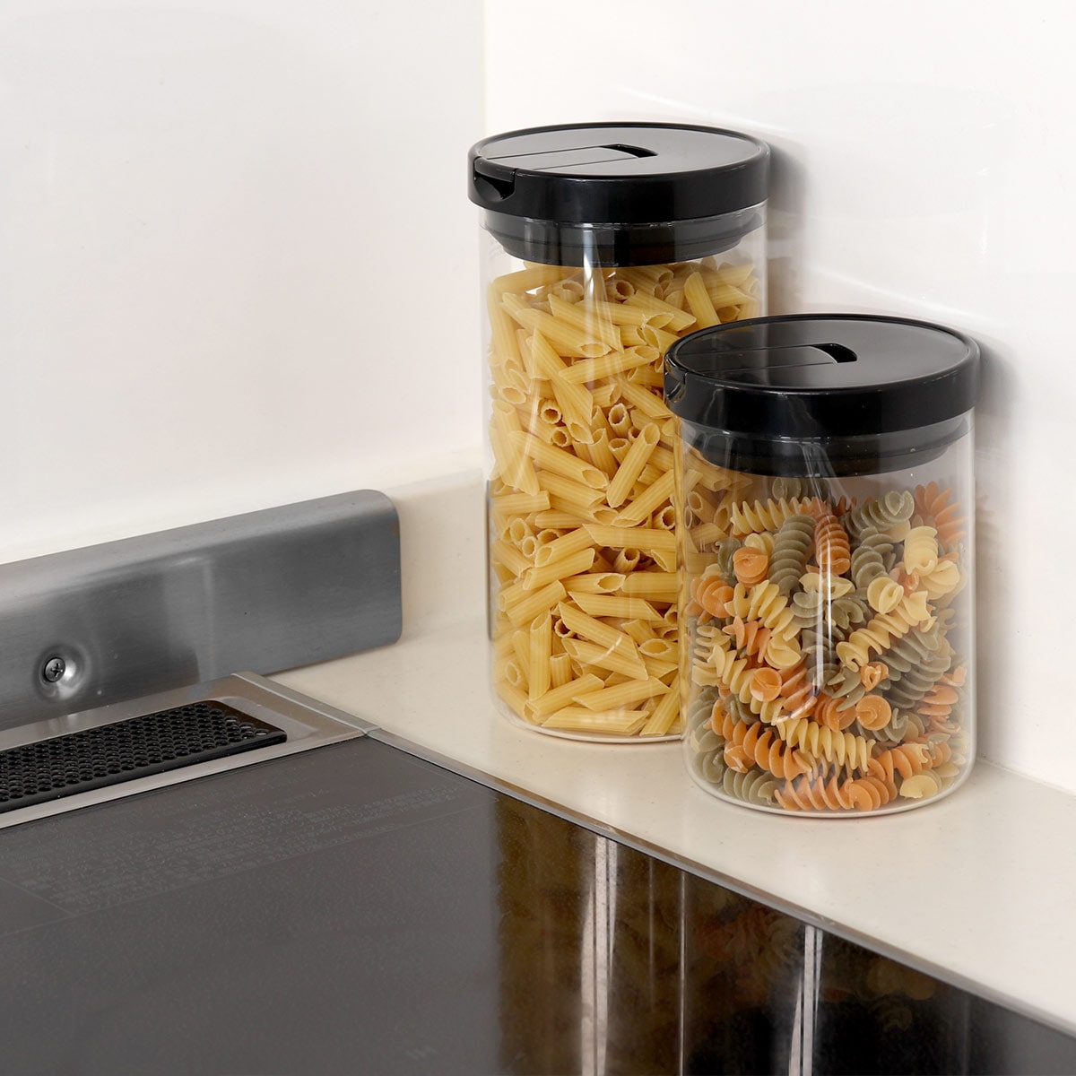 ハリオ 保存容器 800ml 珈琲キャニスター M ( HARIO 耐熱ガラス ガラス 密閉 食洗機対応 キャニスター 保存 容器 ガラス容器 ガラスびん ガラス瓶 密閉容器 ガラス保存容器 ガラス製 珈琲 コーヒー )