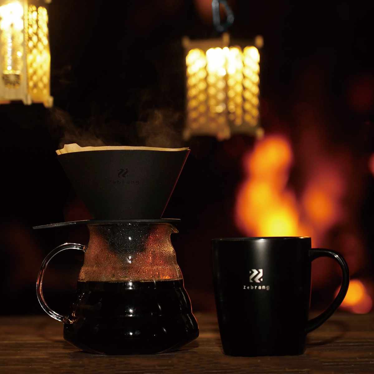 ドリッパー ハリオ V60フラットドリッパー01 1~2杯用 Zebrang ( HARIO 折り畳み 持ち運び コーヒー コーヒードリッパー 日本製 折りたたみ コンパクト シリコン製 1杯 2杯 ハンドドリップ アウトドア )