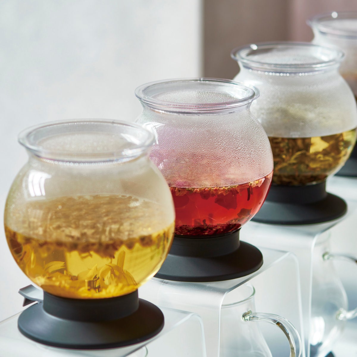 ハリオ ティードリッパー 800ml ラルゴ 耐熱ガラス ( 食洗機対応 ティー ドリッパー ティーグッズ ティー用品 紅茶 ハーブティー お茶 ティーウェア お茶用品 専用 おしゃれ )