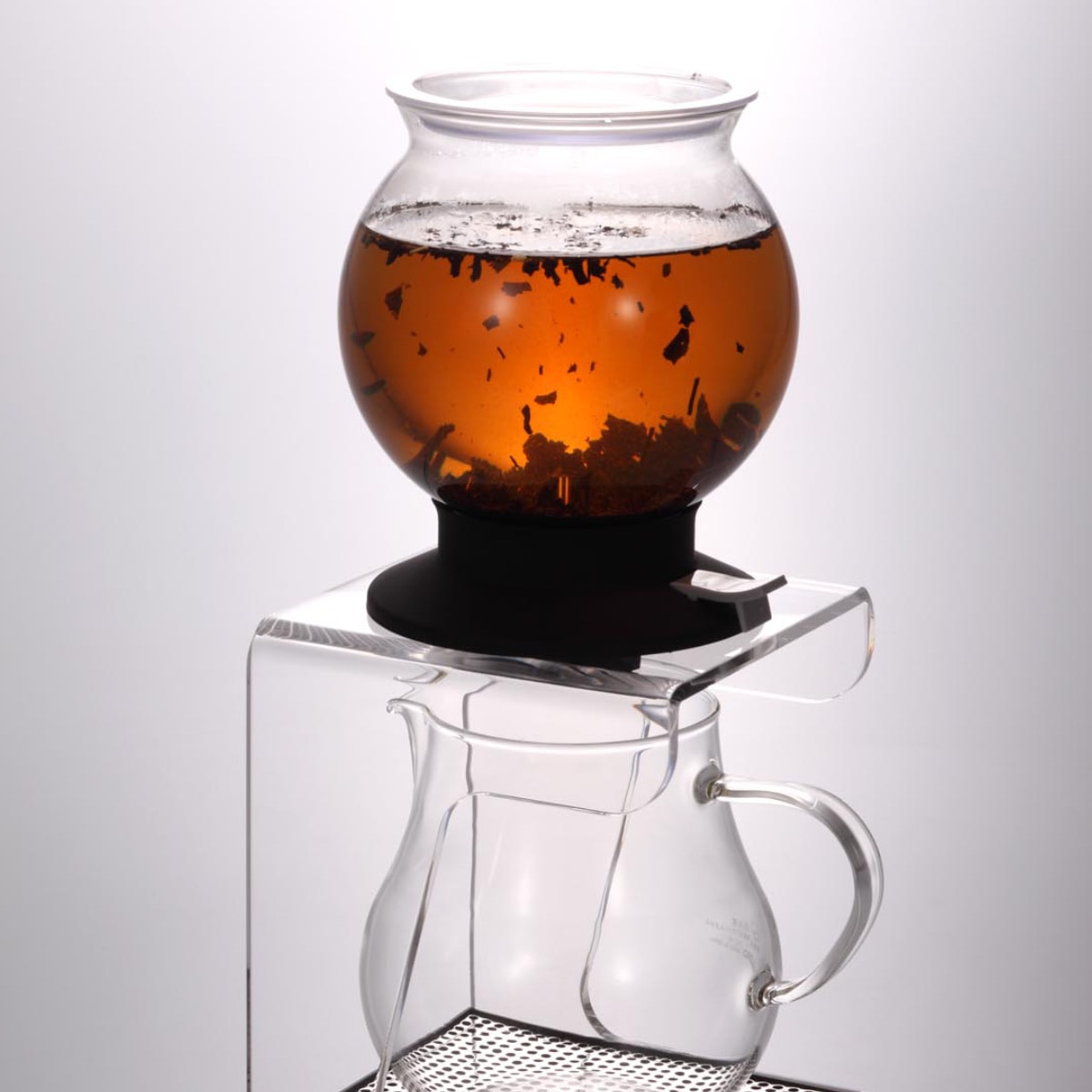 ハリオ ティードリッパー 800ml ラルゴ 耐熱ガラス ( 食洗機対応 ティー ドリッパー ティーグッズ ティー用品 紅茶 ハーブティー お茶 ティーウェア お茶用品 専用 おしゃれ )