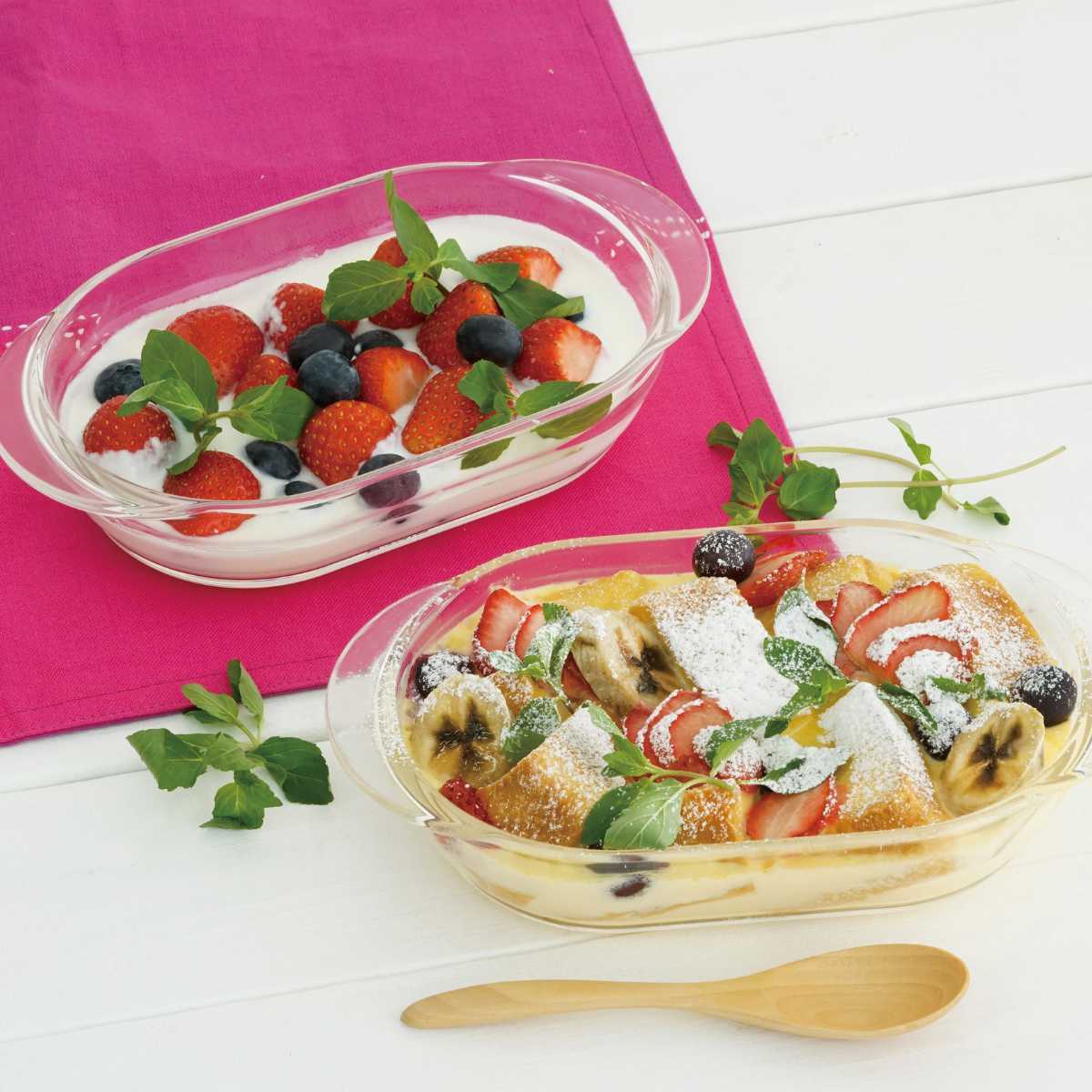 ハリオ グラタン皿 21cm 耐熱ガラス 2個入り ( HARIO 食洗機対応 電子レンジ対応 オーブン対応 ガラス 耐熱皿 耐熱容器 日本製 耐熱 くっつきにくい 耳付き オーバル 楕円 積み重ね 省スペース おしゃれ )