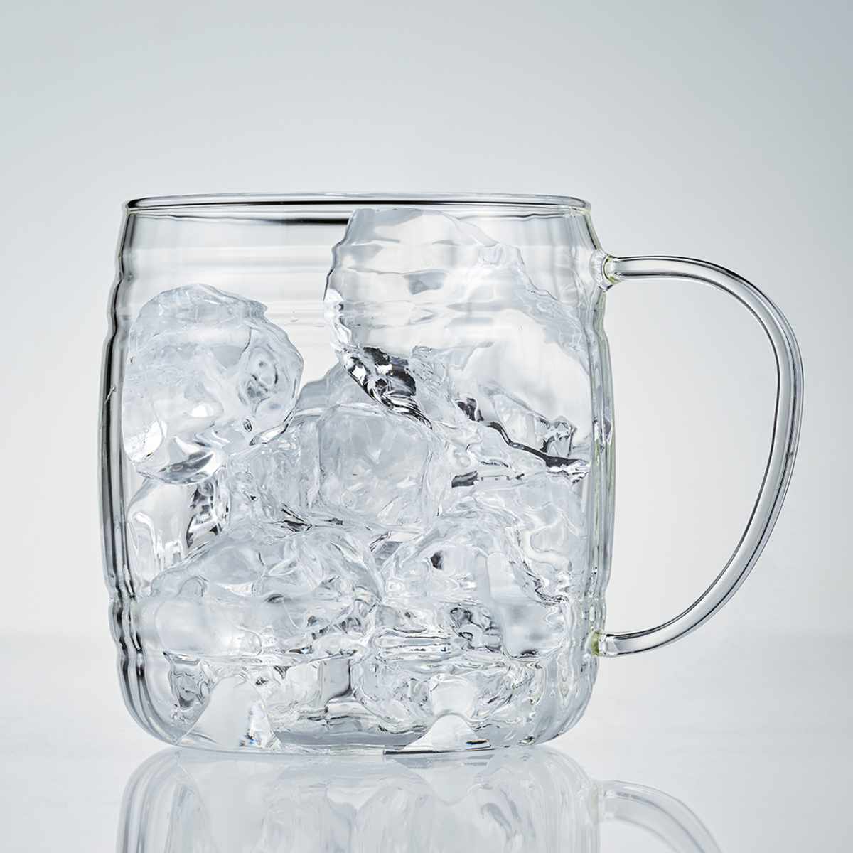 ハリオ グラス 620ml 樽型 耐熱ガラス ( HARIO 食洗機対応 電子レンジ対応 ジョッキ カップ コップ ガラス アイス ホット ドリンク 耐熱 樽 アルコール お酒 おしゃれ )