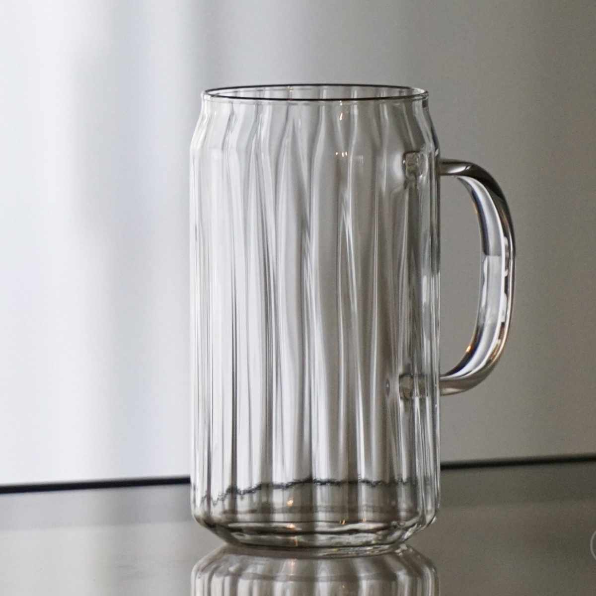 ハリオ グラス 450ml カン型 耐熱ガラス ( HARIO 食洗機対応 電子レンジ対応 カップ コップ ガラス アイス ホット ドリンク 耐熱 缶 アルコール ビール ハイボール お酒 おしゃれ )