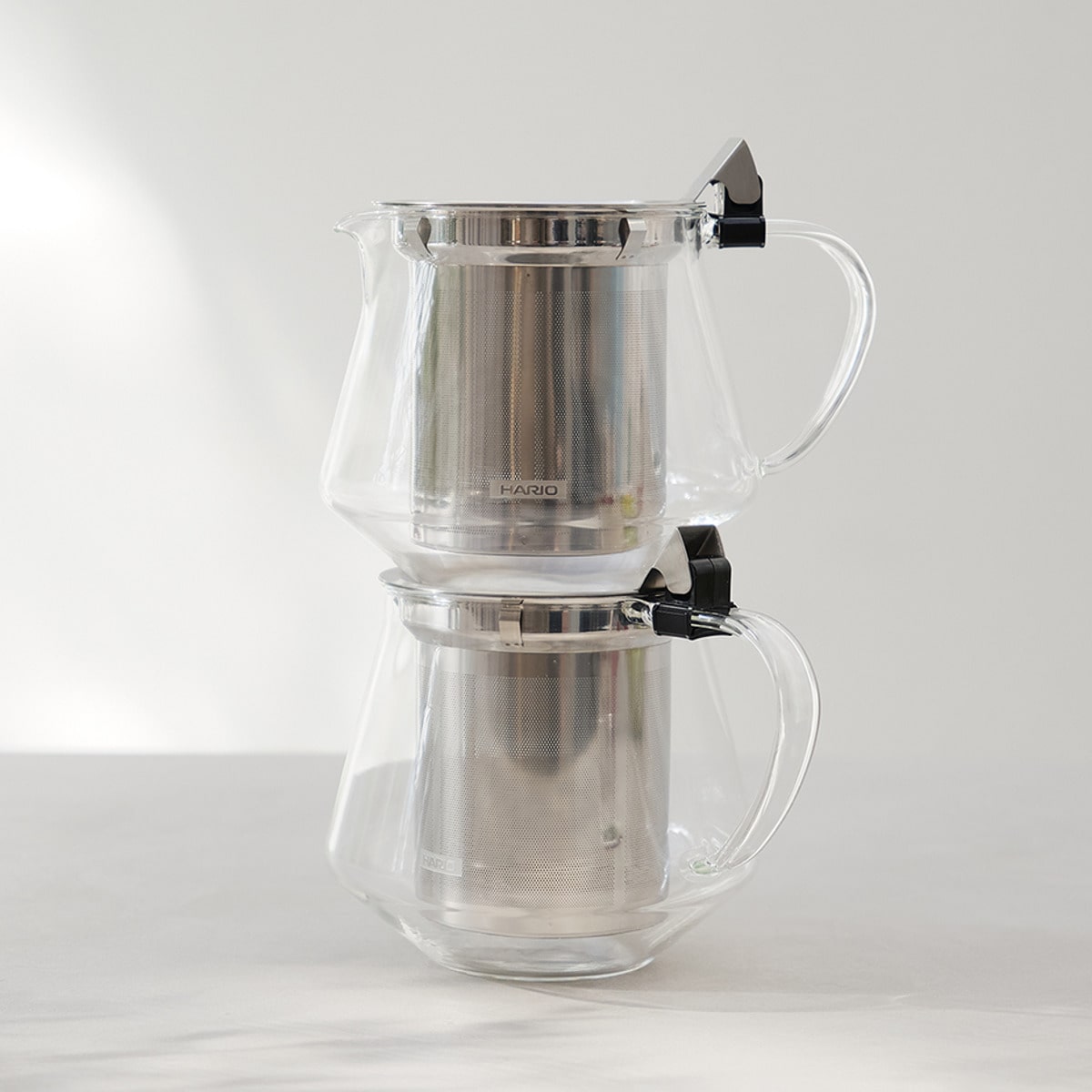 HARIO ハリオ クリアブリューポット ( 600ml 食洗機対応 電子レンジ対応 耐熱ガラス ティーポット ポット 急須 ハーブティー お茶 緑茶 紅茶 おしゃれ シンプル )