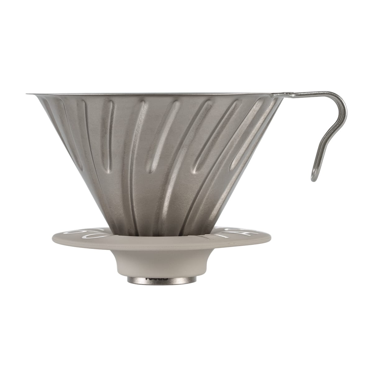 HARIO ハリオ V60 チタンドリッパー 02 ( 1~4杯用 食洗機対応 ドリッパー ハンドドリップ ドリップコーヒー ドリップ おしゃれ シンプル 軽い アウトドア )