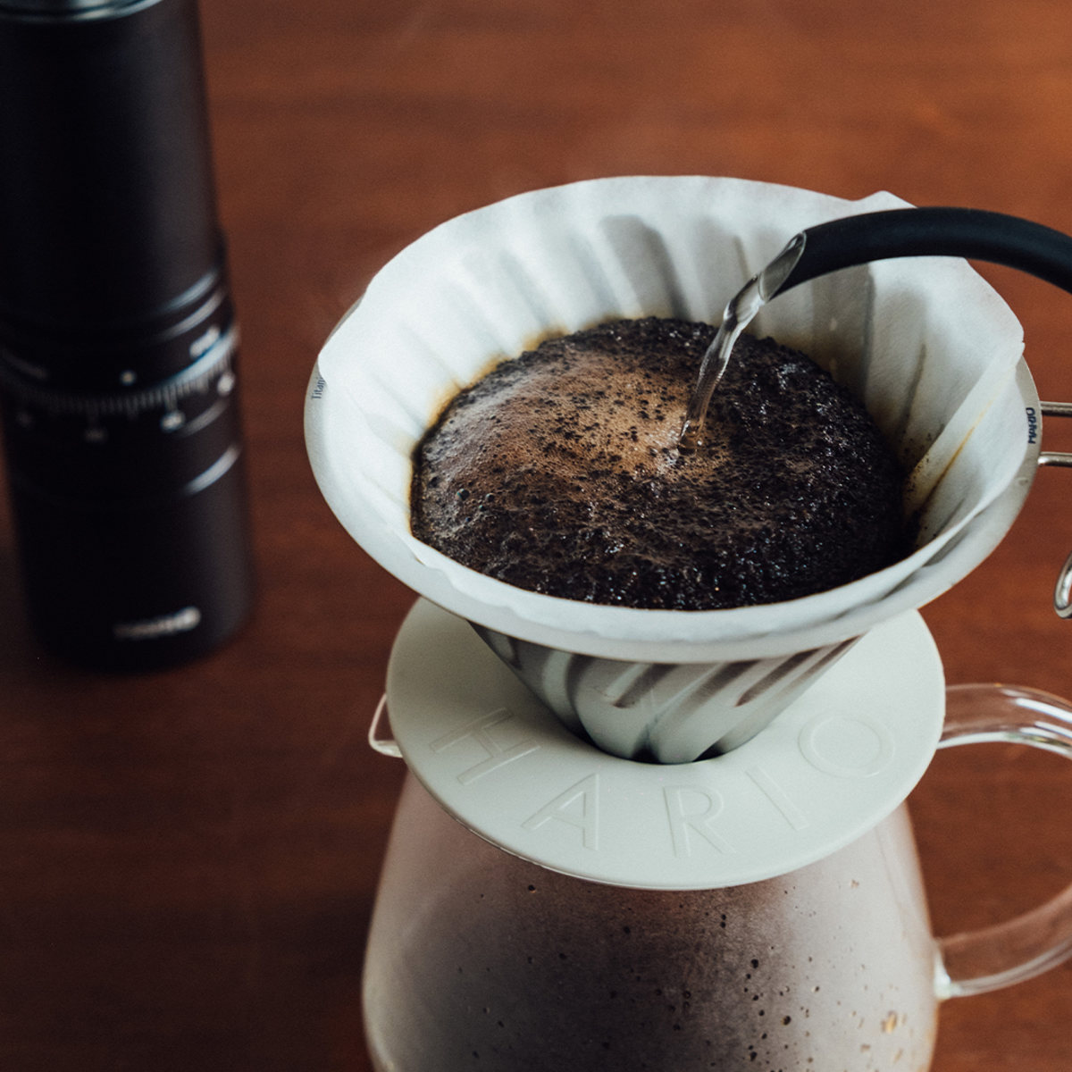 HARIO ハリオ V60 チタンドリッパー 02 ( 1~4杯用 食洗機対応 ドリッパー ハンドドリップ ドリップコーヒー ドリップ おしゃれ シンプル 軽い アウトドア )