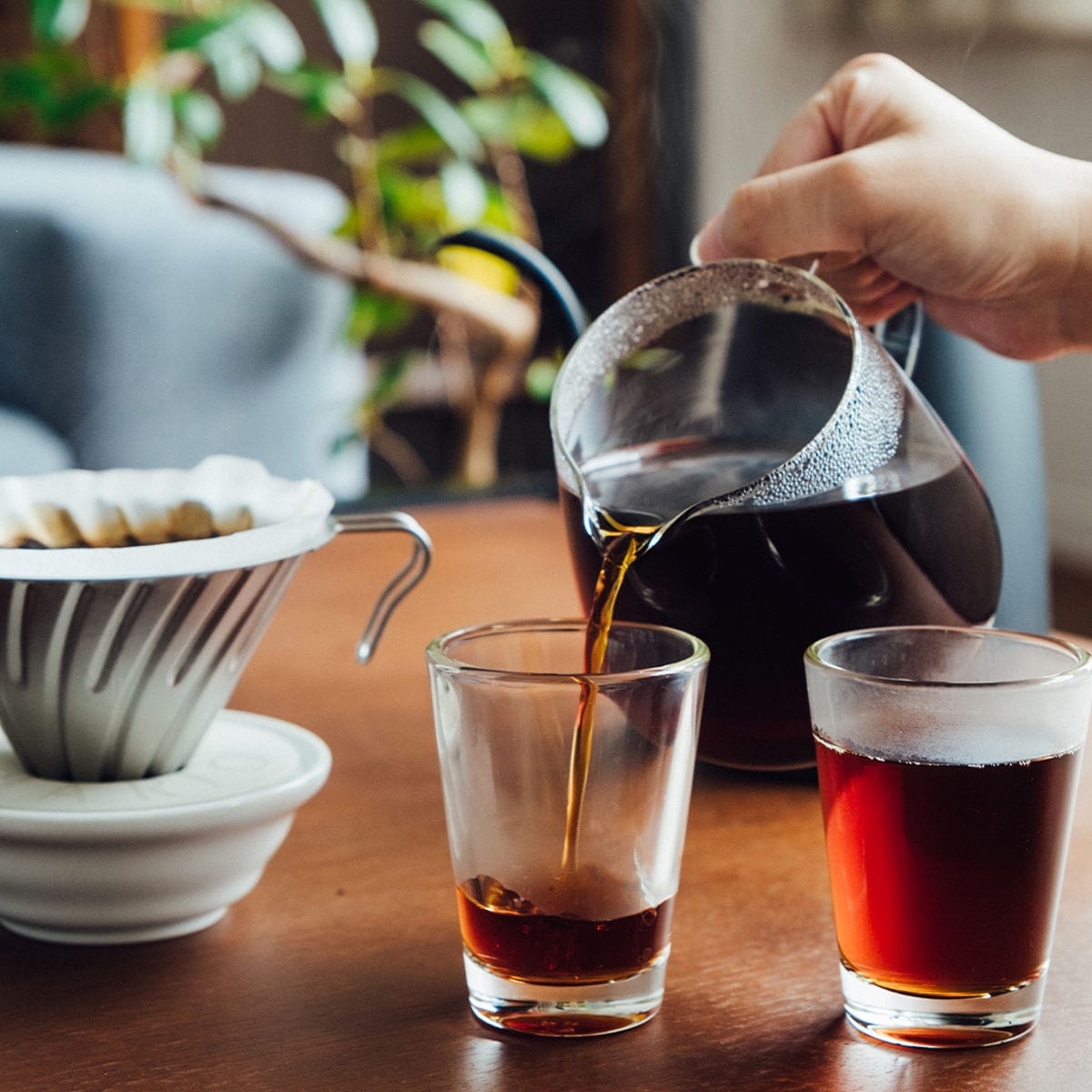 HARIO ハリオ V60 チタンドリッパー 02 ( 1~4杯用 食洗機対応 ドリッパー ハンドドリップ ドリップコーヒー ドリップ おしゃれ シンプル 軽い アウトドア )