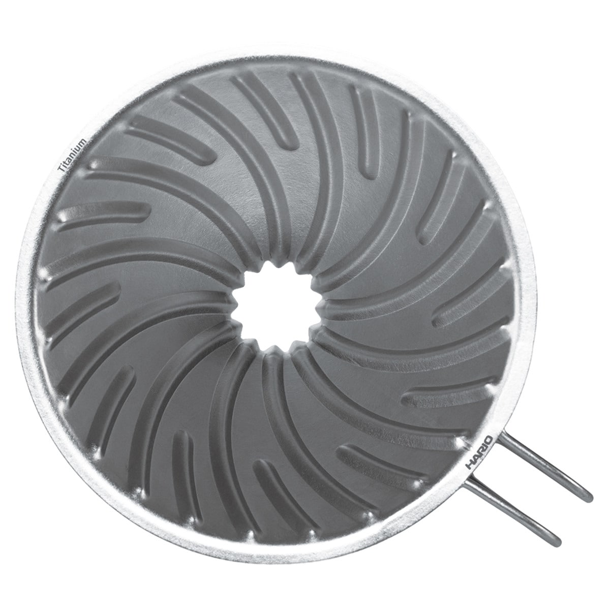 HARIO ハリオ V60 チタンドリッパー 02 ( 1~4杯用 食洗機対応 ドリッパー ハンドドリップ ドリップコーヒー ドリップ おしゃれ シンプル 軽い アウトドア )