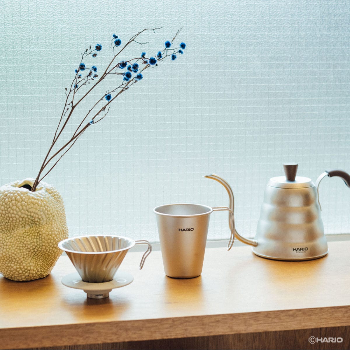 HARIO ハリオ マグカップ シングルレイヤーチタンマグ ( 350ml 食洗機対応 チタン コーヒー ドリップ マグ マグコップ カップ 食器 軽量 持ち運び アウトドア キャンプ おしゃれ シンプル )