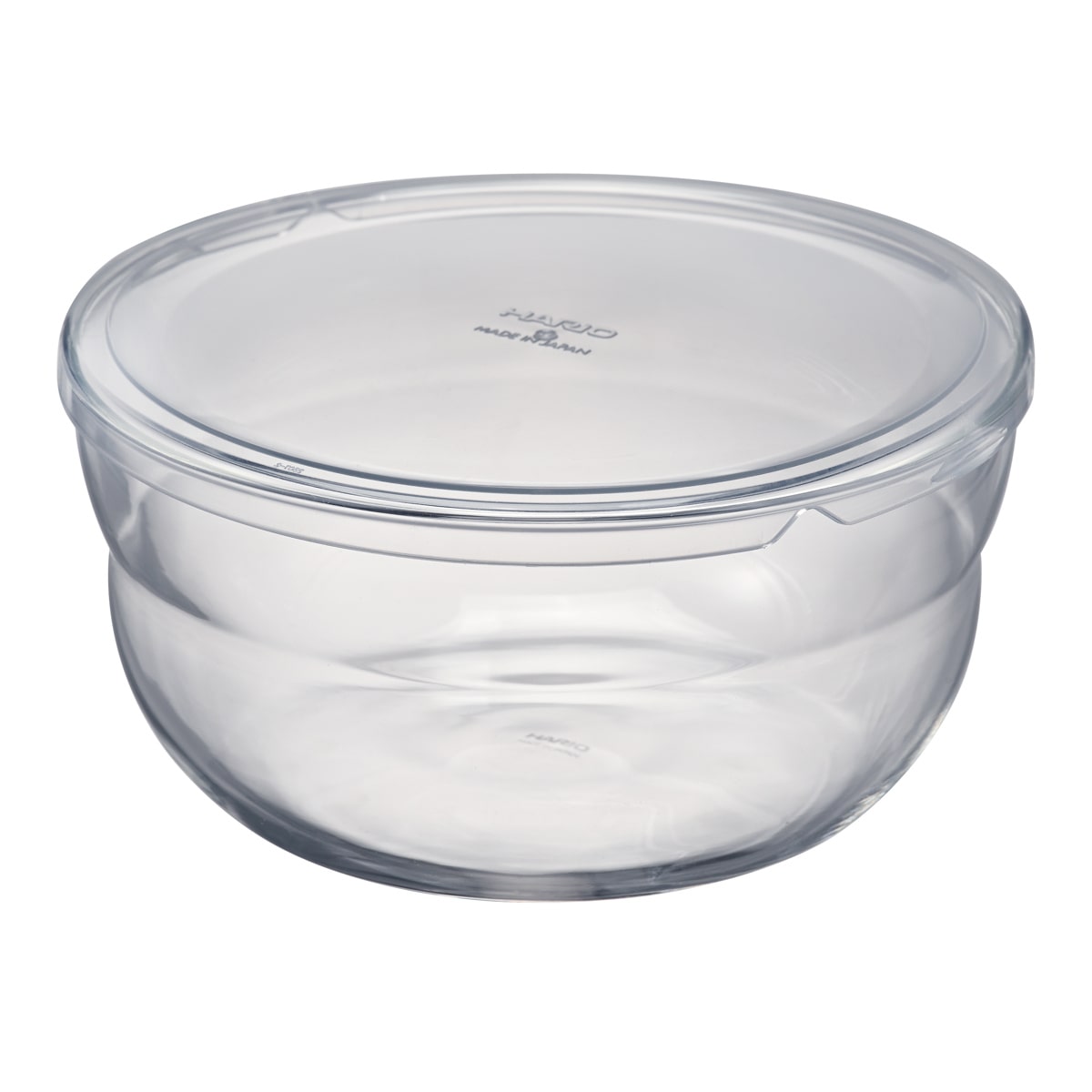 HARIO ハリオ 保存容器 ボウルップ 耐熱ガラス保存ボウル 1200 ( ボウル 耐熱ガラス ガラス 電子レンジ対応 食洗機対応 オーブン対応 日本製 耐熱容器 蓋つき 保存 容器 食品保存 ガラス容器 ガラス保存容器 BPAフリー フタ )
