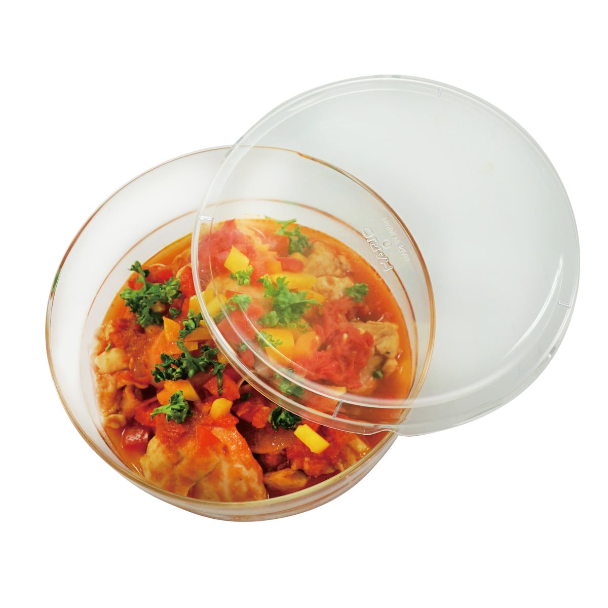 HARIO ハリオ 保存容器 ボウルップ 耐熱ガラス保存ボウル 1200 ( ボウル 耐熱ガラス ガラス 電子レンジ対応 食洗機対応 オーブン対応 日本製 耐熱容器 蓋つき 保存 容器 食品保存 ガラス容器 ガラス保存容器 BPAフリー フタ )