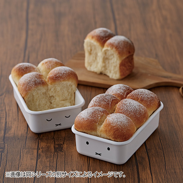 保存容器 ホーロー製 1.12L 深型 ミッフィー 富士ホーロー HoneyWere ( ホーロー容器 琺瑯容器 深型容器 食洗機対応 オーブン対応 冷凍 冷蔵 角型容器 ストッカー スクエア フードコンテナ 食品保存 おしゃれ 白 miffy )