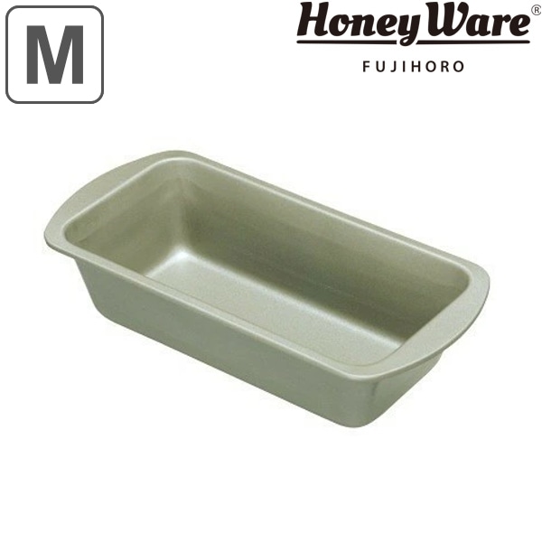 パウンドケーキ型 M 20cm ラウンド スチール フッ素樹脂加工 富士ホーロー ( 型 パウンドケーキ 焼き型 ケーキ パウンド型 フッ素加工 ケーキ型 四角 ゼリー パン お菓子作り 製菓道具 )