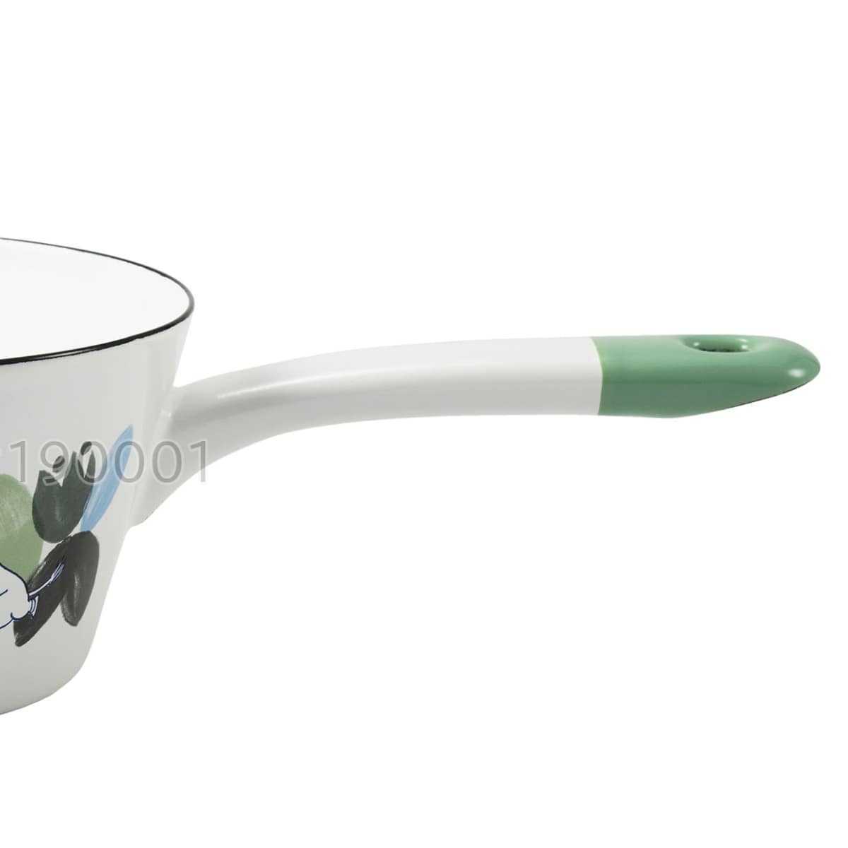 ミルクパン 14cm ムーミンフラワーガーデン 富士ホーロー ( Honey Ware ハニーウェア IH対応 ガス火対応 琺瑯鍋 ホーロー鍋 片手なべ 14センチ オーブン対応 ほうろう鍋 両口 鍋 なべ 調理器具 おしゃれ )