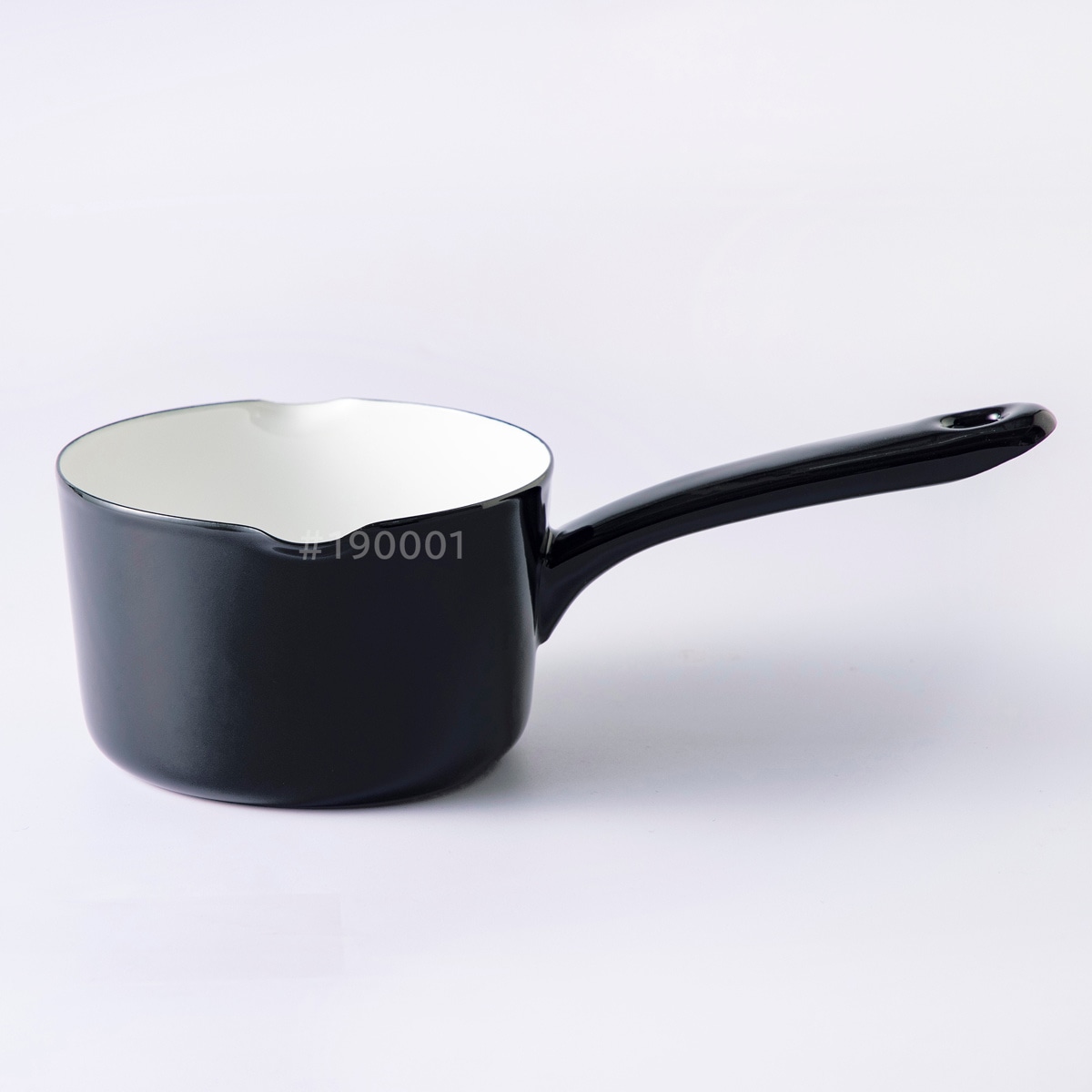 片手鍋 ミルクパン 12cm IH対応 ホーロー鍋 富士ホーロー 匠 ( ガス火対応 ソースパン オーブン対応 12センチ 片手なべ ほうろう鍋 琺瑯鍋 両口鍋 小鍋 ホーロー 鍋 ミニ おしゃれ ) 【鉄黒】 鉄黒