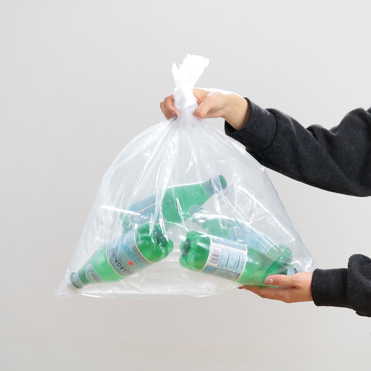 ゴミ箱 25L フロントオープン トラッシュビン 幅23cm ( ごみ箱 25リットル スイング フロント オープン 分別 積み重ねOK ふた付き シンプル ホワイト 棚下OK コンパクト スリム スタッキング 袋が見えにくい おしゃれ ) 【グレー】 グレー