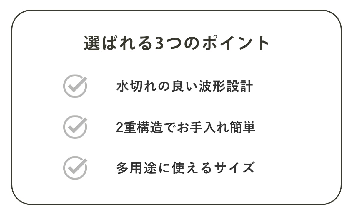 ソープディッシュ 水が切れるシンクキャディ ライクイット ( 石けんトレー ソープトレイ 石けん置き 石けん皿 石鹸皿 石鹸置き 石鹸トレー 洗面用品 サニタリー バス用品 ) 【ライラック】 ライラック
