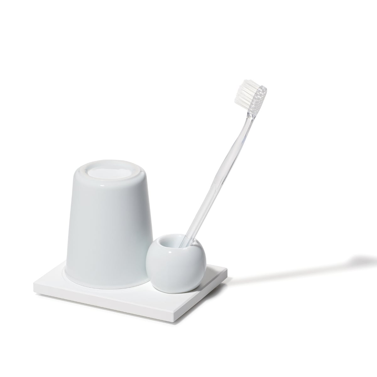 水切りトレー ドライトレー さらりと乾く珪藻土トレー ( 珪藻土 コップ置き コップトレー 水切り 水切れ 乾燥 速乾 ドライシート 清潔 洗面所 洗面用品 洗面台 収納 )