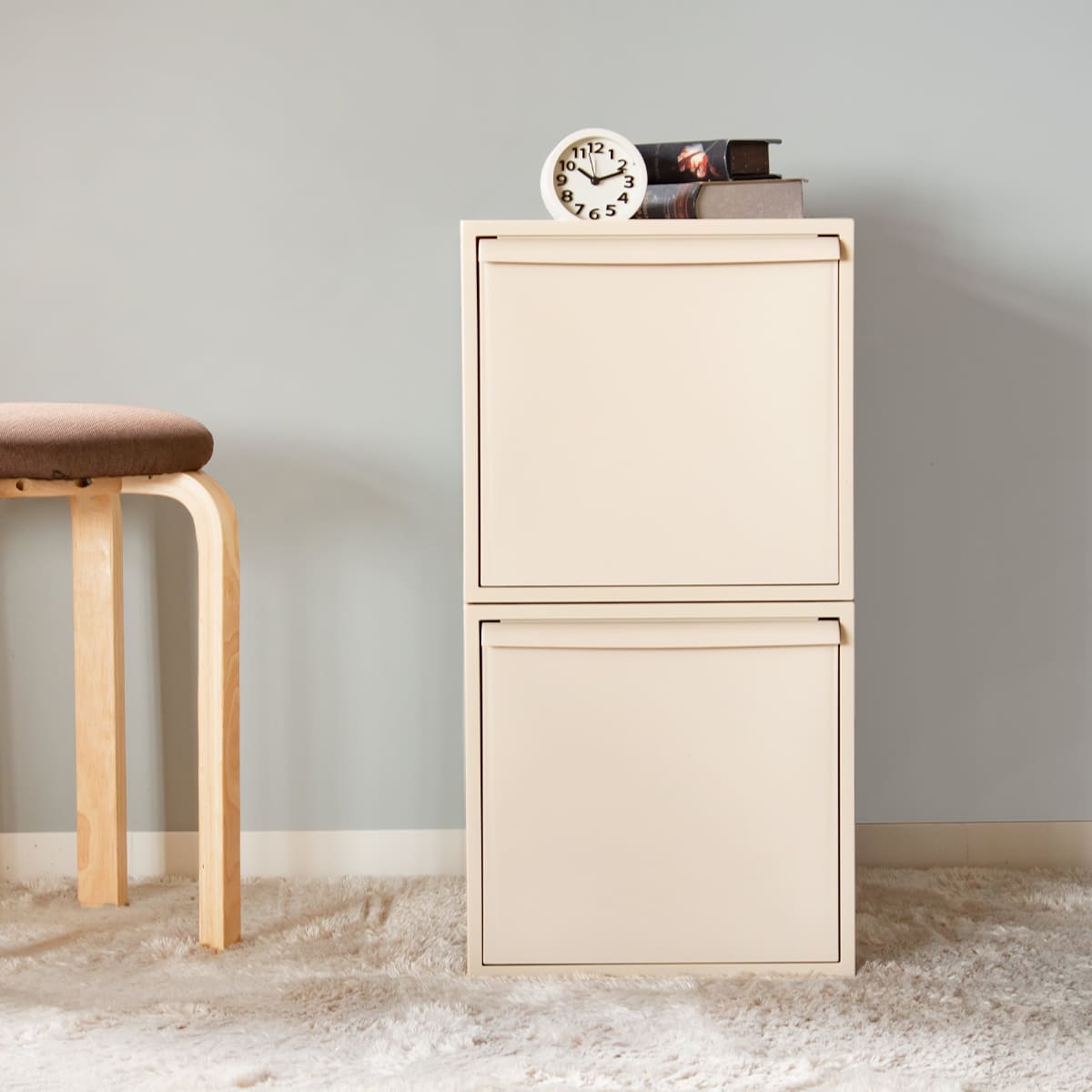 収納ケース 引き出し L 幅32×奥行52×高さ31.8cm クローゼットシステム ( 収納 クローゼット 衣類収納 衣装ケース 積み重ね プラスチック 日本製 ) 【オールモカ】 オールモカ