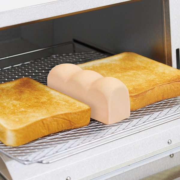 トーストスチーマー パングッズ MARNA マーナ ( トースト用 スチーマー 食パン パン型 トースト用スチーマー 便利グッズ スチーム トースト専用 オーブントースター専用 朝食 )【 ブラウン 】 ブラウン