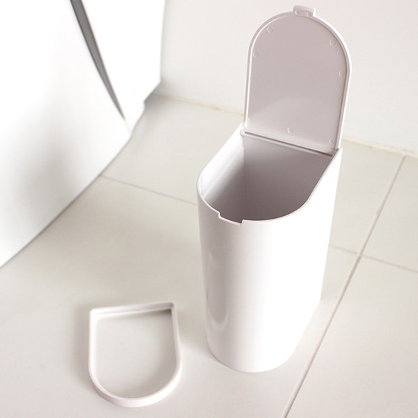 marna マーナ 抗菌SLIMトイレポット W631 ( トイレポット 抗菌スリムトイレポット トイレ ゴミ箱 トイレ用品 サニタリーポット トイレ用ごみ箱 抗菌 スリム 汚物入れ シンプル コーナーポット オール抗菌 ダストボックス )