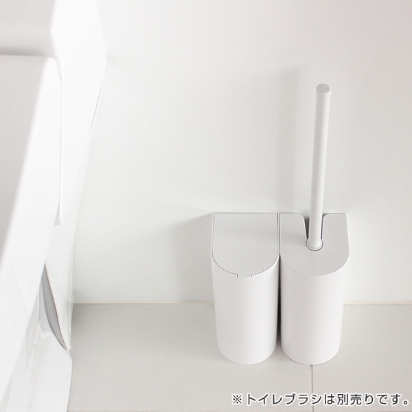 marna マーナ 抗菌SLIMトイレポット W631 ( トイレポット 抗菌スリムトイレポット トイレ ゴミ箱 トイレ用品 サニタリーポット トイレ用ごみ箱 抗菌 スリム 汚物入れ シンプル コーナーポット オール抗菌 ダストボックス )