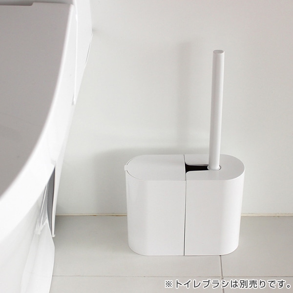 marna マーナ 抗菌SLIMトイレポット W631 ( トイレポット 抗菌スリムトイレポット トイレ ゴミ箱 トイレ用品 サニタリーポット トイレ用ごみ箱 抗菌 スリム 汚物入れ シンプル コーナーポット オール抗菌 ダストボックス )