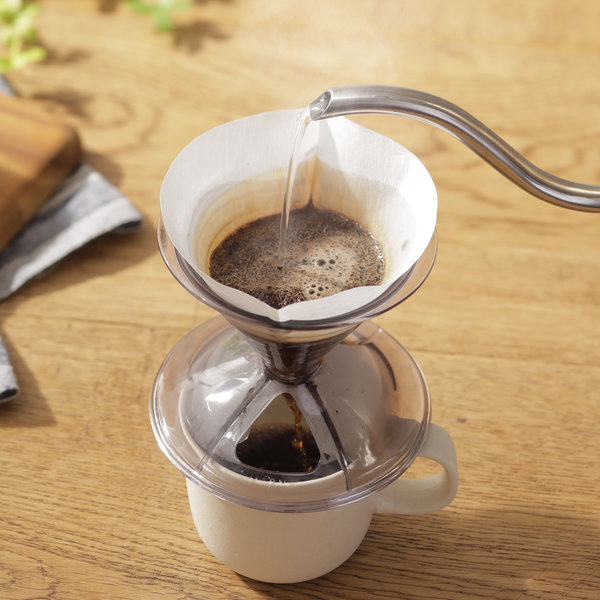 marna マーナ Readyto ドリッパー K768 ( 一人用 1~2杯用 円錐 コーヒードリッパー 食洗機対応 ドリップコーヒー 1人 珈琲 ドリップ コーヒー 樹脂製 マグカップ 直接 コーヒー用品 )