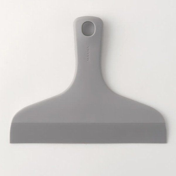 marna マーナ きれいに暮らす。 お風呂のスキージー W607 ( ワイパー 水切り 結露 曇り 風呂 お風呂 窓掃除 掃除 清掃 白 グレー シンプル 鏡 タイル 壁 風呂掃除 浴室 湿気 水分 水はけ 窓ワイパー スクイージー ) 【グレー】 グレー