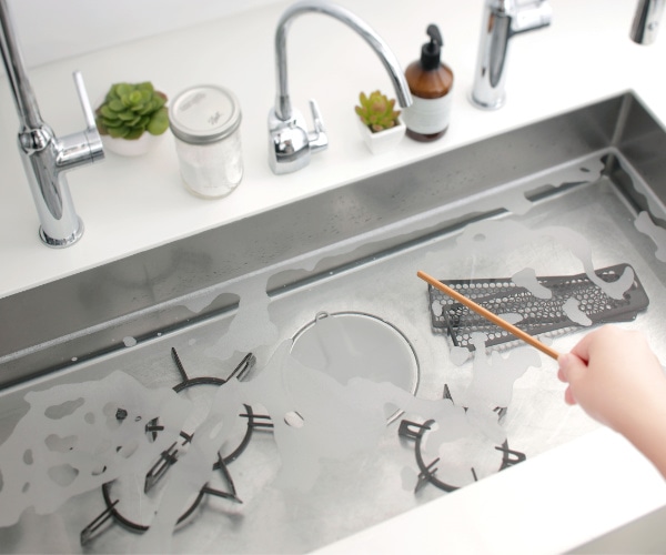 marna マーナ 掃除の達人 つけ置き洗いキャップ W644 ( シンク用 ふた カバー キッチン シンク掃除 つけ置き 台所 栓 浸け 掃除 そうじ 漂白 シリコン ゴム 水回り 水 貯める フタ シリコーン つけ置き洗い 排水蓋 シンプル )