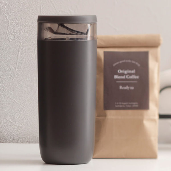 marna マーナ Readyto コーヒー計量キャニスター K769 ( 保存容器 520m 一杯分 計量機能付き 珈琲 キャニスター コーヒー 珈琲キャニスター 保存 容器 計量 保存缶 コーヒー保存容器 コーヒーウェア Coffee キッチン用品 )