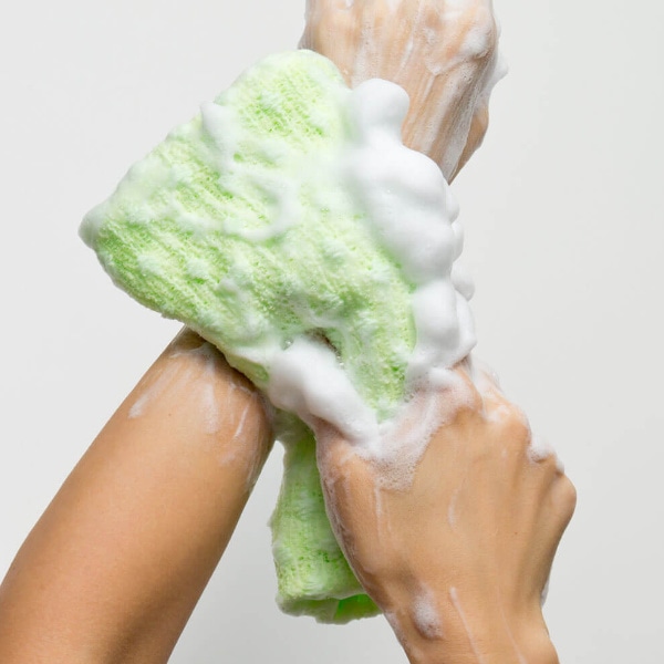 marna マーナ どうぶつタオル がしがしワニボディタオル B388 ( ボディタオル 浴用タオル タオル あわだち 体洗い かため のびのび ストレッチ ボディータオル バス用品 風呂用品 泡だち )