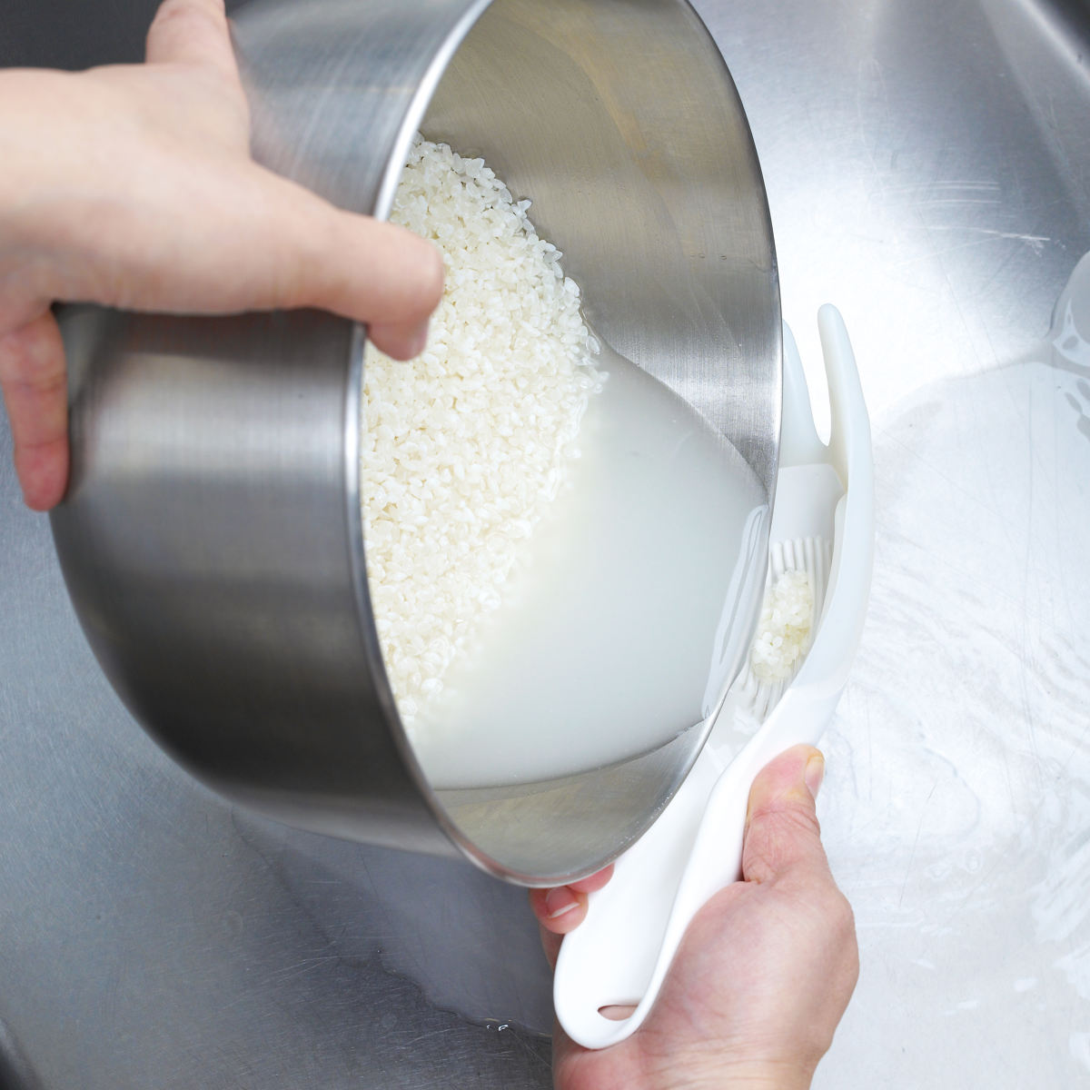 marna マーナ 極 お米とぎ K679 ( 米研ぎ 米とぎ 米洗い 米研ぎ器 食洗機対応 米とぎ器 洗米器 お米 コメ キッチンツール 下ごしらえ キッチン用品 キッチン小物 )