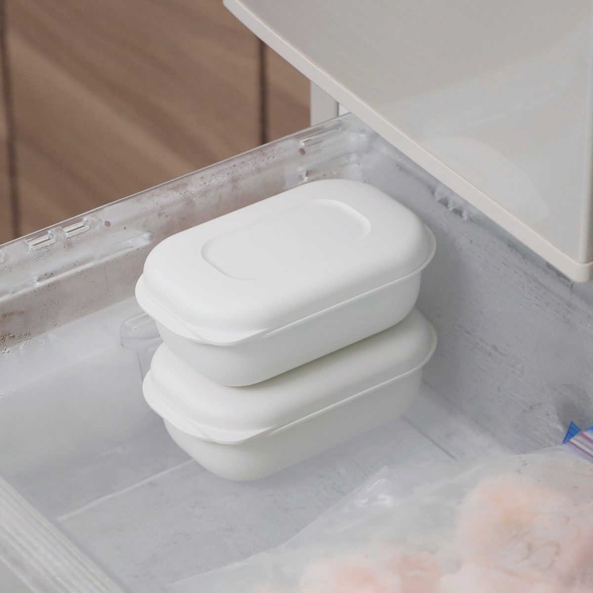 marna マーナ 極 冷凍ごはん容器 小 K811 3個セット ( 保存容器 2個入り 日本製 食洗機対応 電子レンジ対応 冷凍ご飯容器 冷凍保存 冷凍 100g 小盛 ふっくら お弁当 お米 ごはん ご飯 米 容器 小分け 保存 炊き立てごはん )