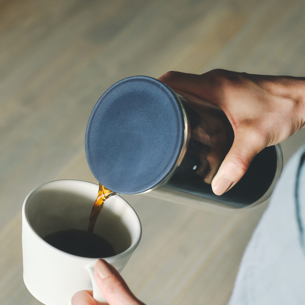 marna マーナ Readyto ダブルウォールカラフェ 530mL K794 ( 冷水筒 530ml 電子レンジ対応 耐熱 ガラス ピッチャー 食洗機対応 蓋付き 保温 保冷 おしゃれ かわいい コーヒーサーバー ティーポット サーバー )