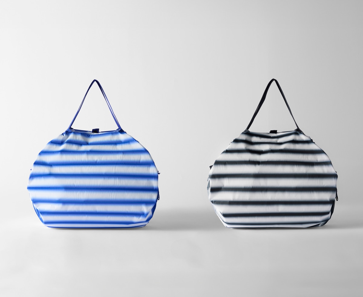 marna マーナ Shupatto コンパクトバッグ M ( シュパット エコバッグ 15L マイバッグ エコバック 買い物バッグ 洗濯可能 マチ広 コンパクト 折りたたみ レジバッグ サブバッグ 買い物袋 バッグ トート ) 【強調ブルー】 強調ブルー