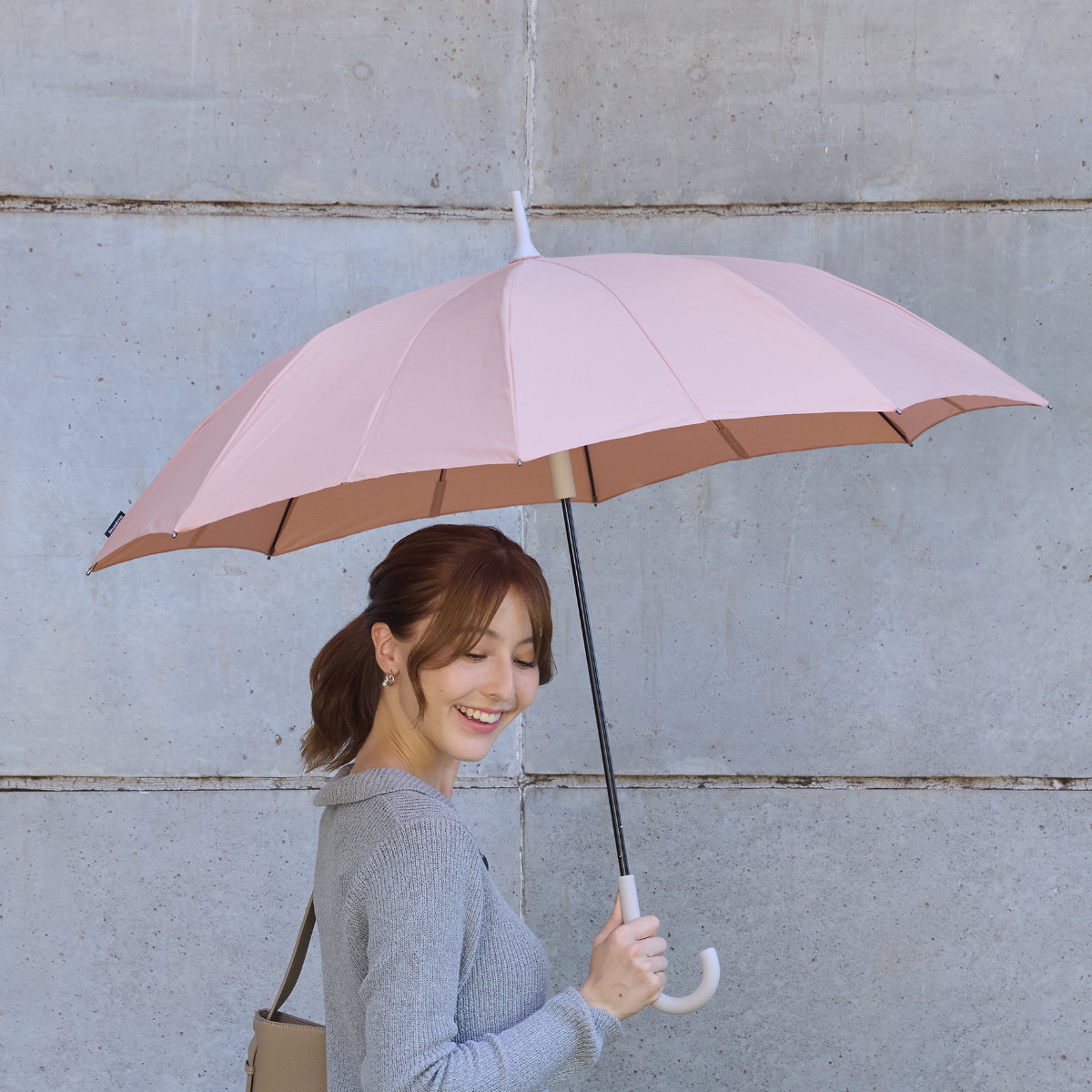 marna マーナ Shupatto アンブレラ 58cm S510B ( 傘 ベルトなしで畳める シュパット レディース メンズ 16本骨 UVカット 晴雨兼用 日傘 雨傘 長傘 車 濡れない 男女兼用 畳まない 軽い 手が濡れない ) 【コバルトブルー】 コバルトブルー