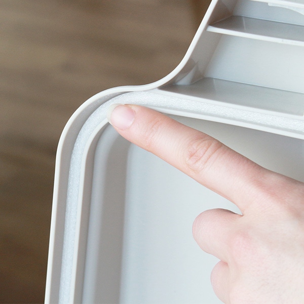 ゴミ箱 70L ワンハンドパッキンペール ( 70L袋対応可 70リットルゴミ袋対応 ごみ箱 防臭 パッキン ロック付き ダストボックス 屋外 連結 ふた付き 大容量 臭い 漏れ にしくい 分別 キッチン 生ゴミ おむつ 介護 ベビー )