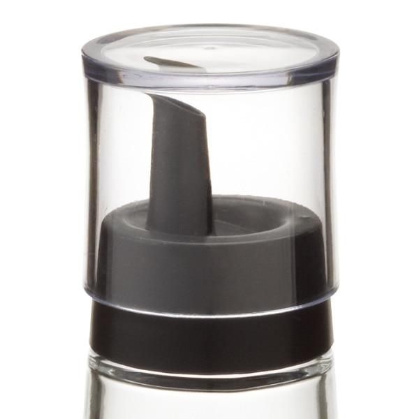 調味料入れ 液体 M 140ml スタビアリュクス 液体調味料入れ ( オイルボトル 調味サーバー 詰め替えボトル 詰替えボトル フタ付き ドレッシングボトル ドレッシング入れ 自家製 調味料ボトル オイル差し 保存容器 容器 おしゃれ ) 【ホワイト】 ホワイト