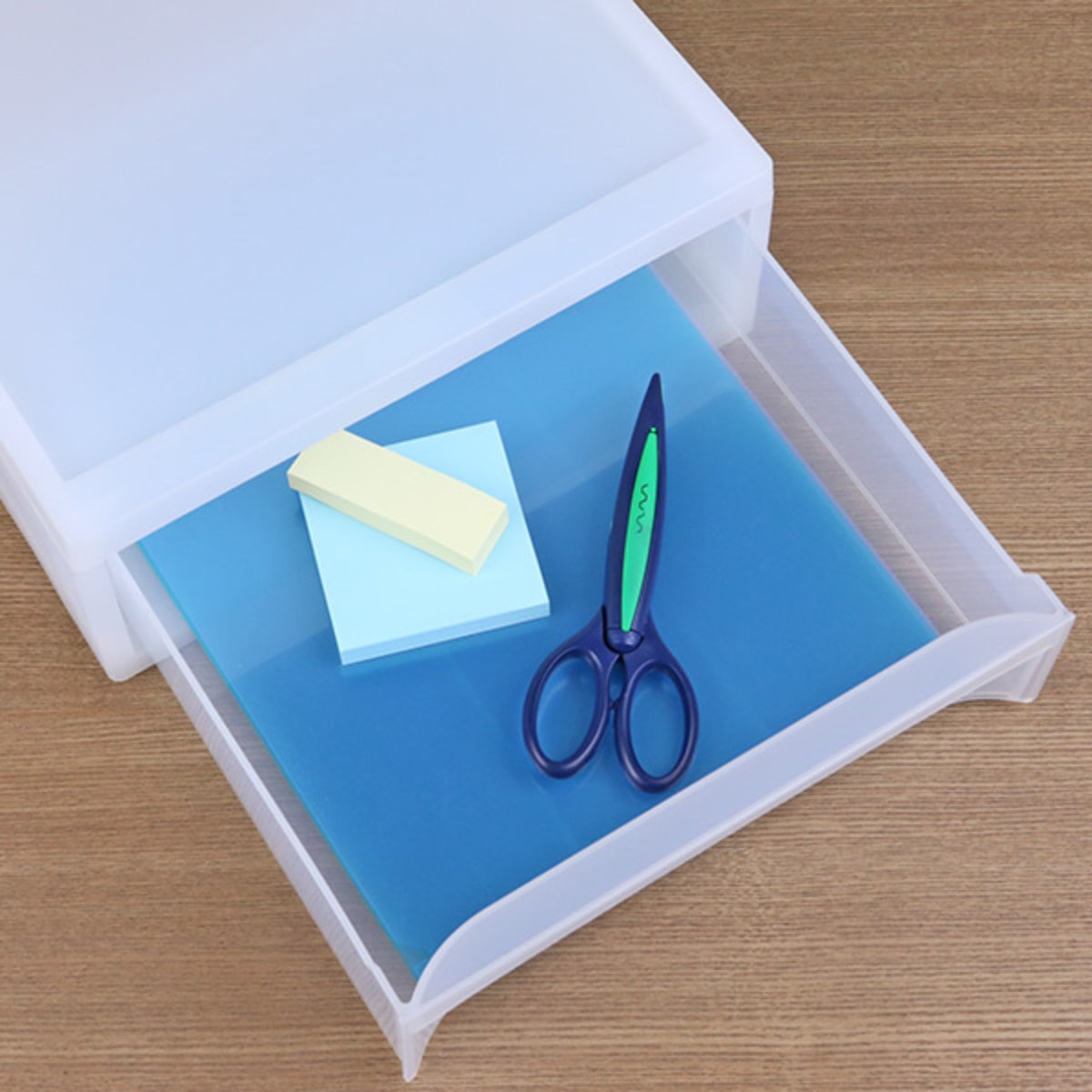 収納ケース スタックシステムケース A4サイズ S 約 幅28.3×奥行35.5×高さ10.6cm 5個セット ( 収納 引き出し ケース 小物 小物入れ 卓上 文房具 ワイシャツ デスク クローゼット キッチン 積み重ね 収納ボックス プラスチック )