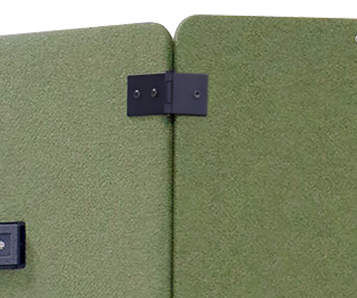 吸音ブース用ドア オフィスブース ハニカムドア REMUTE ( 間仕切り 衝立 パーテーション 吸音ブース用 パーツ 扉 ドア キャスター付き 吸音 ボックス オフィス リモートワーク ブース 個室 テレワーク Web会議 ついたて 追加パーツ ) 【グリーン】 グリーン