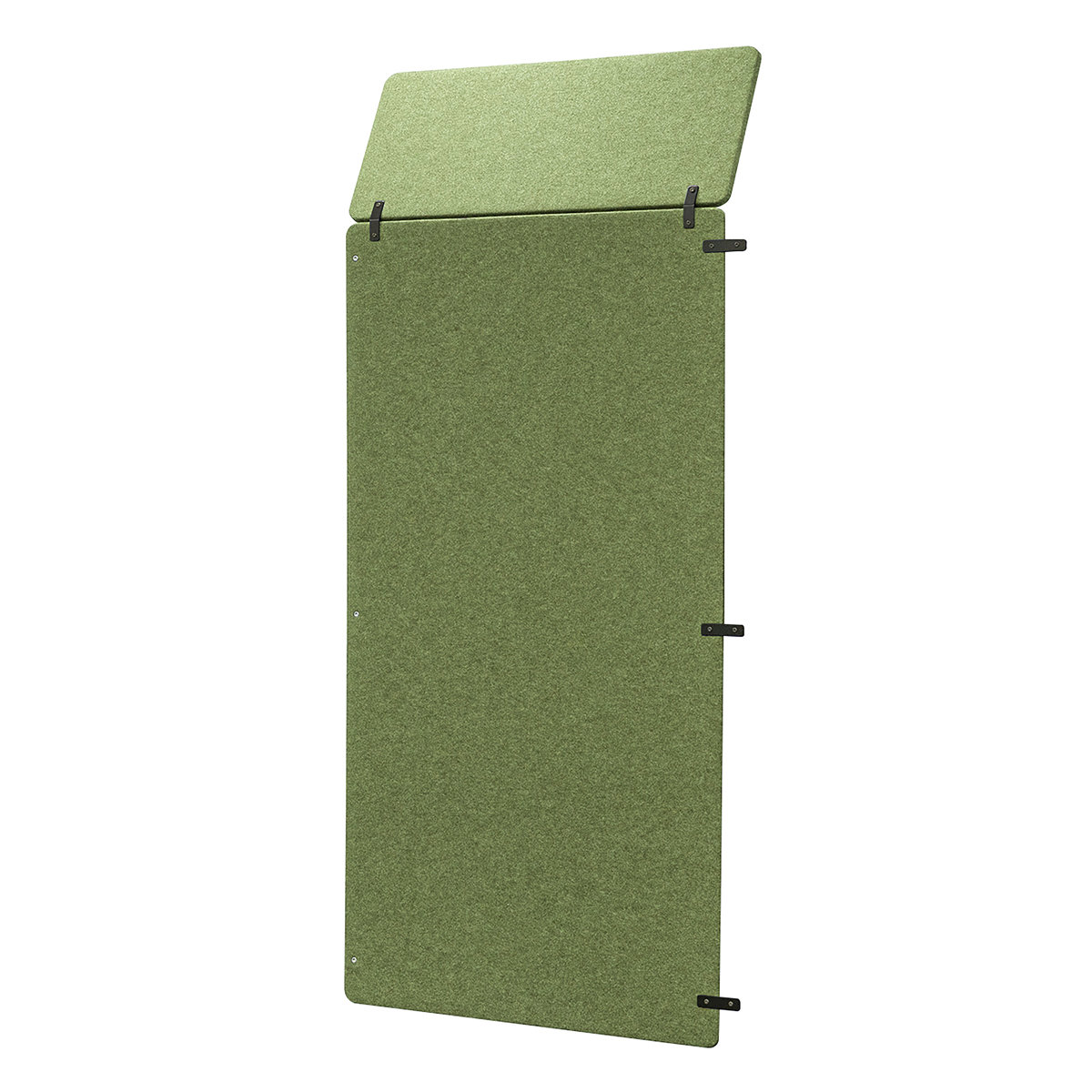 オフィスパーティション 追加用パネル 幅95.6cm REMUTE ( リミュート用パーツ 専用パーツ 対応パーツ 追加パーツ パネル パーツ 間仕切り 仕切り 衝立 パーテーション 吸音 ボックス オフィス Web会議 ミーティング ) 【グリーン】 グリーン