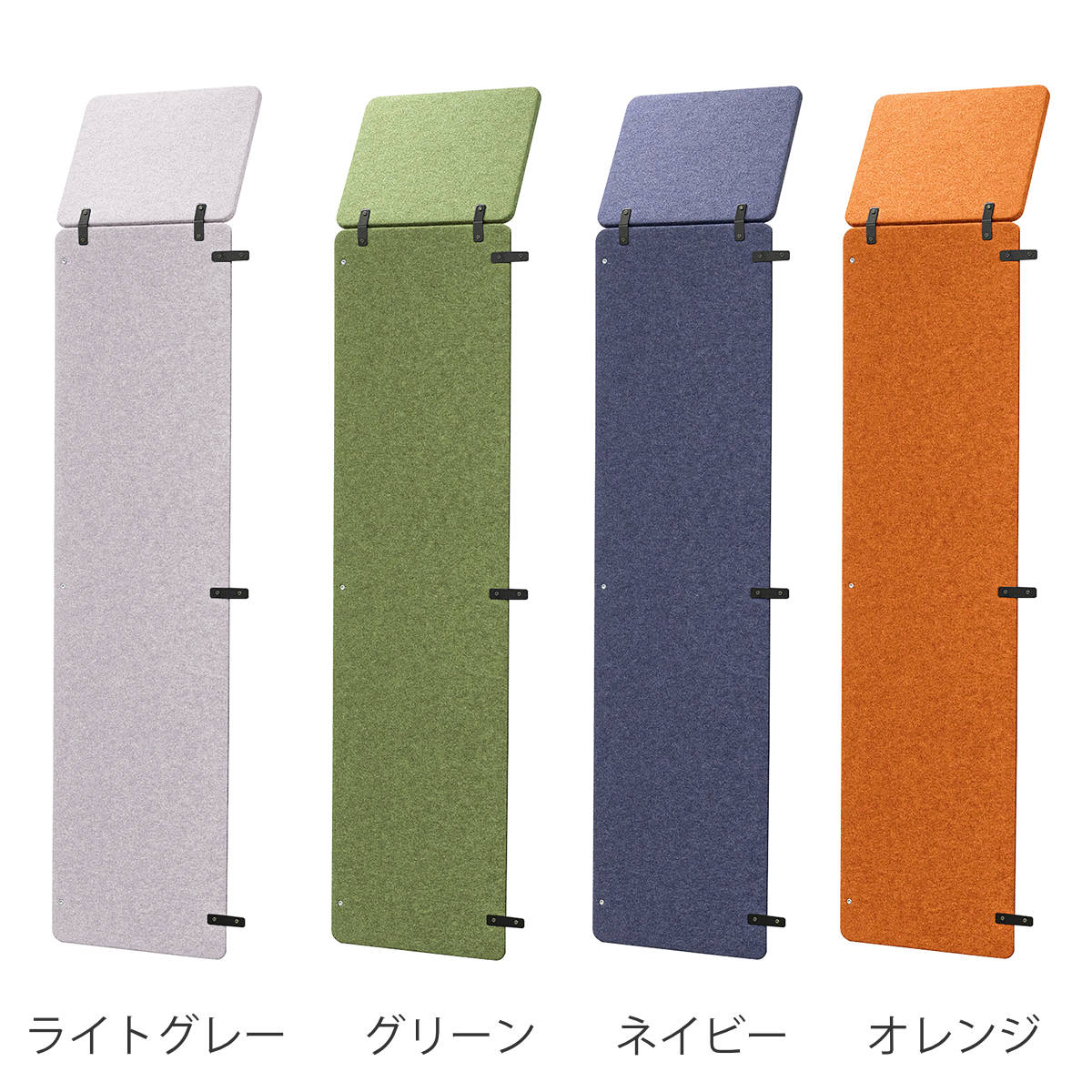 オフィスパーティション 追加用パネル ハーフサイズ 幅47.8cm REMUTE ( リミュート用パーツ 専用パーツ 対応パーツ 追加パーツ パネル パーツ 間仕切り 仕切り 衝立 パーテーション 吸音 ボックス オフィス Web会議 ミーティング ) 【ネイビー】 ネイビー