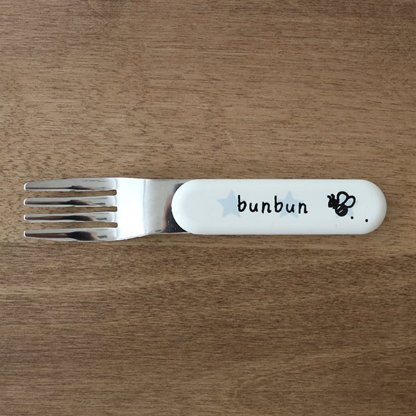 フォーク 11cm sora ソラ 子供用 食器 ステンレス 日本製 ぶんぶん ( 子供用フォーク カトラリー お弁当 子供用食器 こども キッズ おしゃれ かわいい ) 【ちょうちょ】 ちょうちょ
