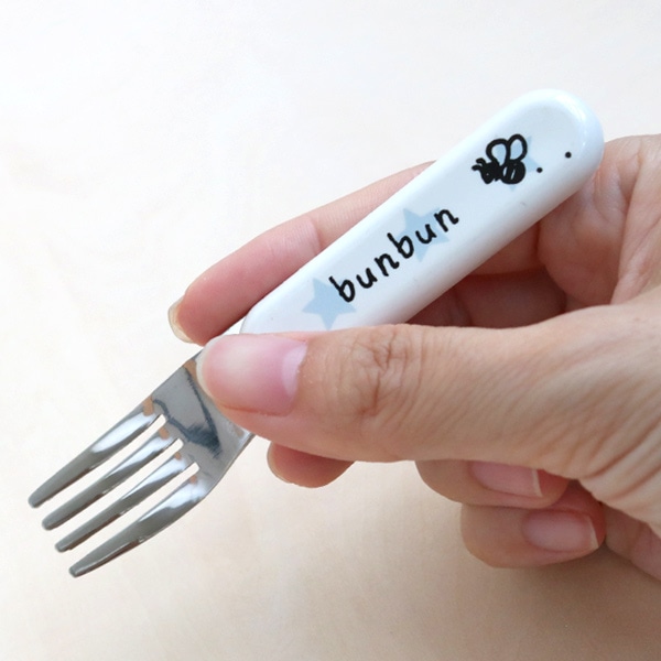 フォーク 11cm sora ソラ 子供用 食器 ステンレス 日本製 ぶんぶん ( 子供用フォーク カトラリー お弁当 子供用食器 こども キッズ おしゃれ かわいい ) 【ちょうちょ】 ちょうちょ