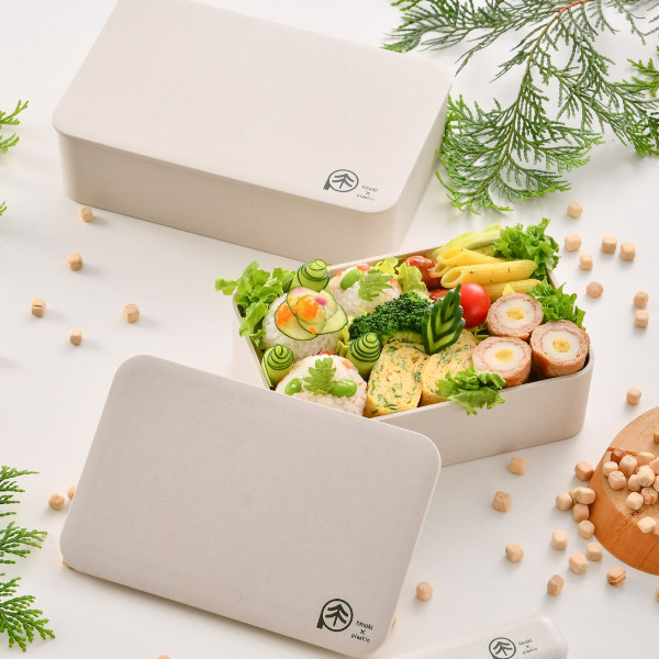 お弁当箱 1段 ひのきのぷら M 800ml ランチボックス ( 食洗機対応 レンジ対応 弁当箱 一段弁当 中子付き 日本製 ヒノキ プラスチック 一段 長角 弁当 食洗機OK レンジOK おしゃれ 大人 )