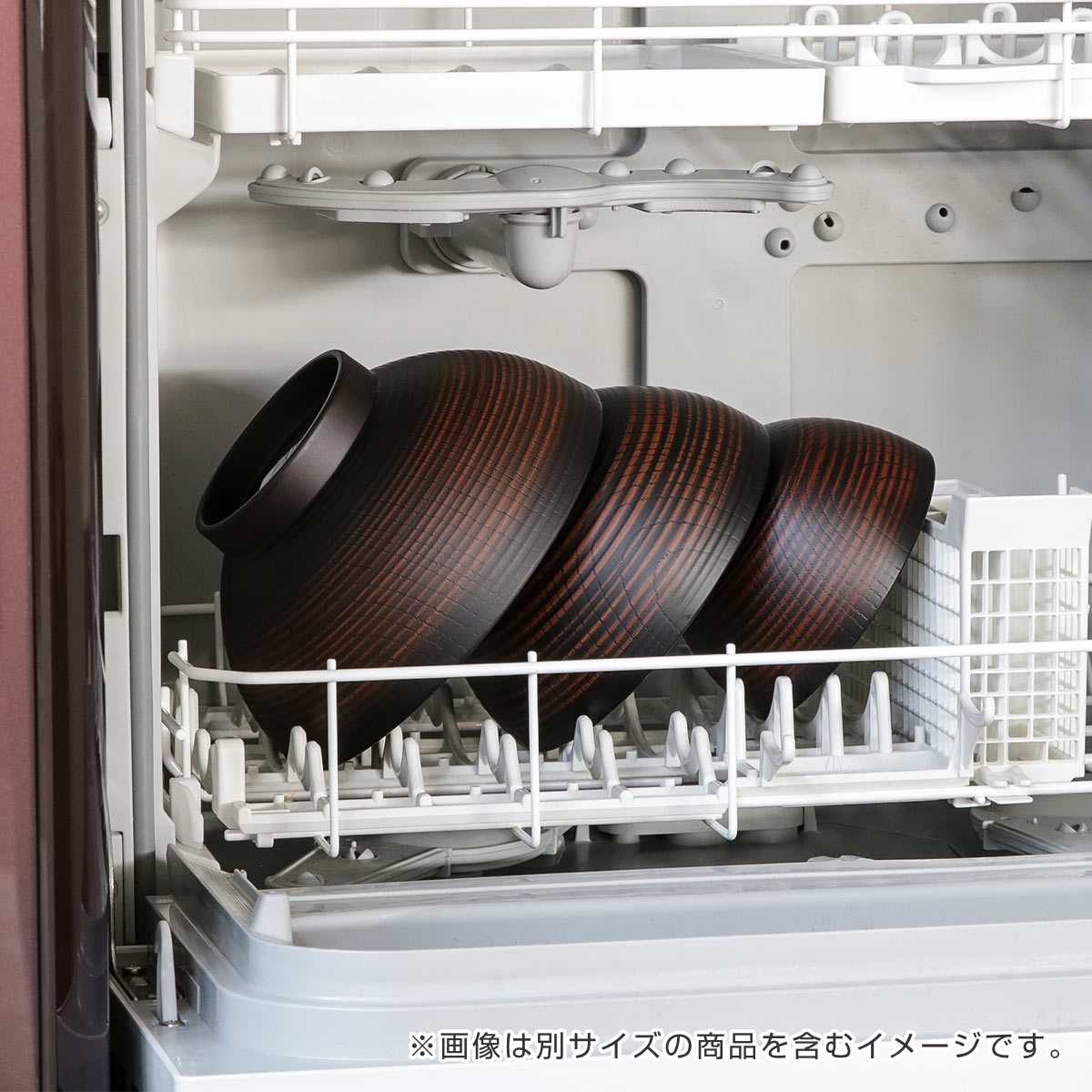 汁椀 400ml ONES 千筋 栃木目 プラスチック製 ( 食洗機対応 電子レンジ対応 椀 深型 鉢 プラスチック 食器 お椀 味噌汁 サラダ スープ おしゃれ 汁もの 深鉢 うつわ 日本製 単品 1枚 )