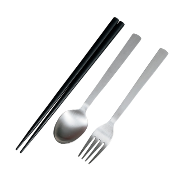 トリオセット 箸 スプーン フォーク 大人のカトラリー 茜桜 ( 食洗機対応 カトラリーセット お箸 木製 トリオ セット カトラリー 桜 食洗機OK 携帯用カトラリー 弁当 お弁当 持ち運び お弁当用 携帯用 大人 日本製 )